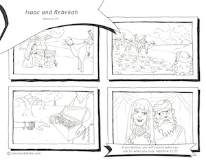 Isaac rebekah teach us the bible