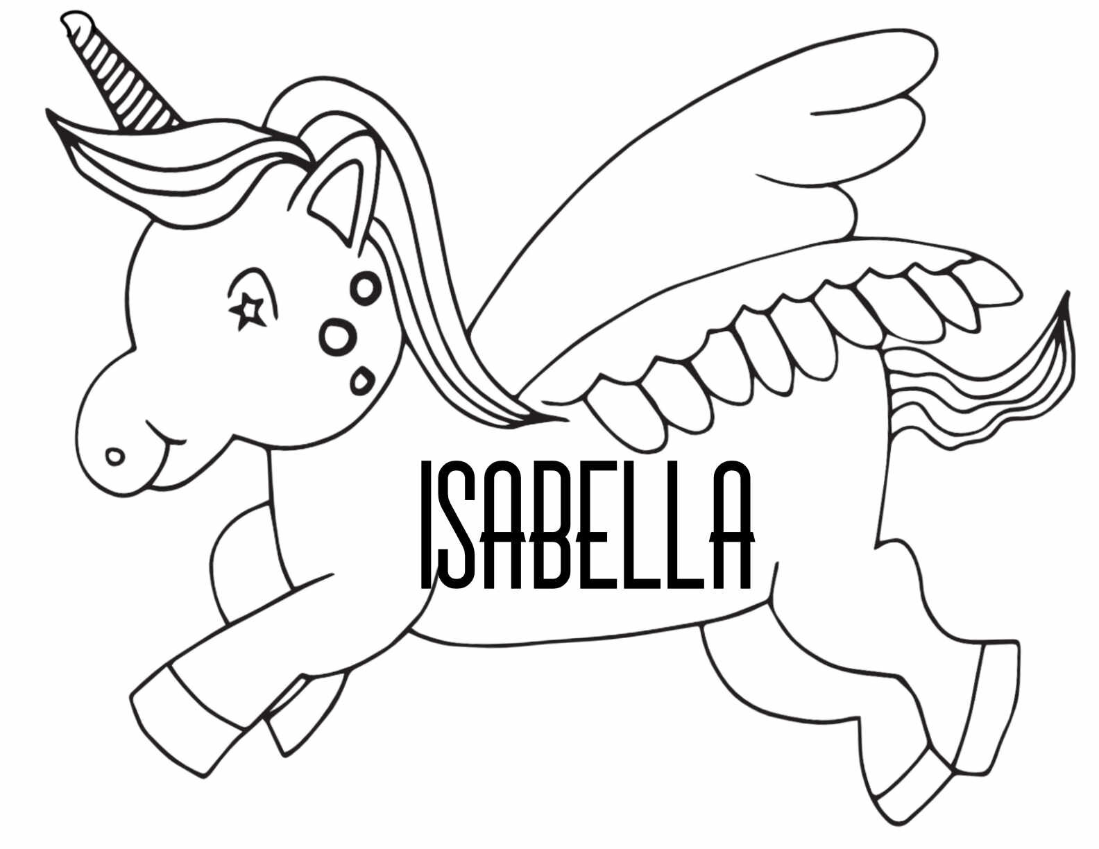 Isabella coloring pages
