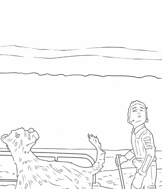 Isle of dogs coloring pages printable for free download
