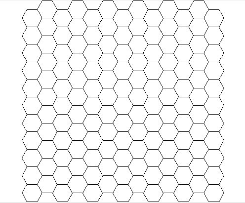 Vector grids hex grid grid art diy