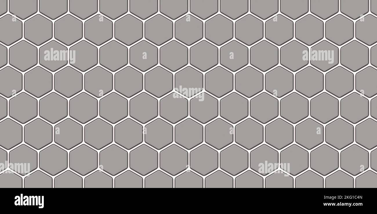 Abstract isometric d hexagon pattern hi
