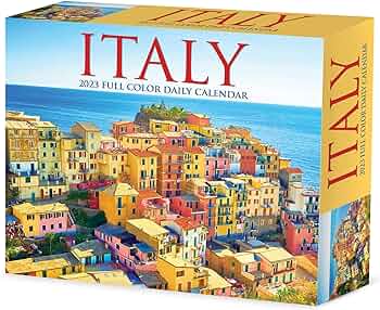 Italy box calendar