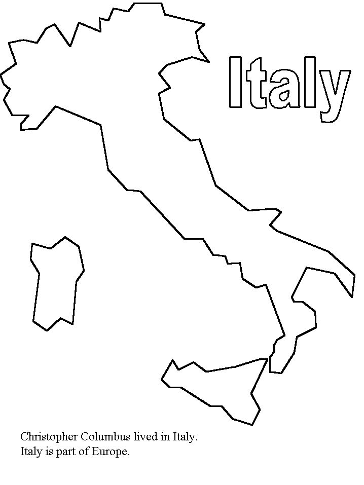 Europe coloring map flag coloring pages italy for kids coloring pages