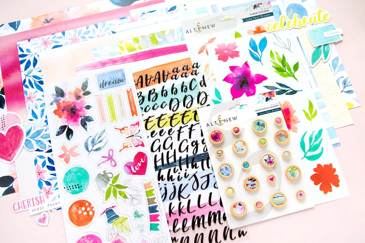Fun ideas using decorative stickers for scrapbooking â