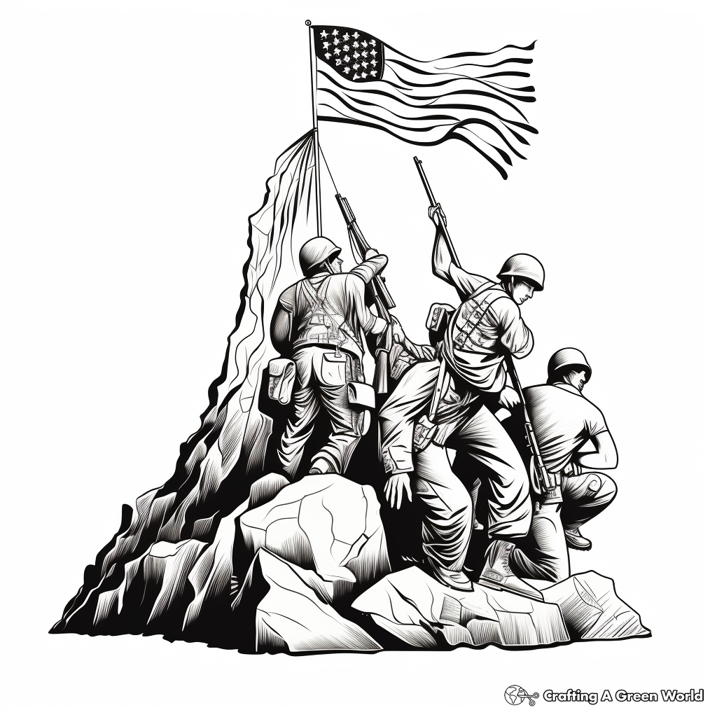 Memorial day coloring pages