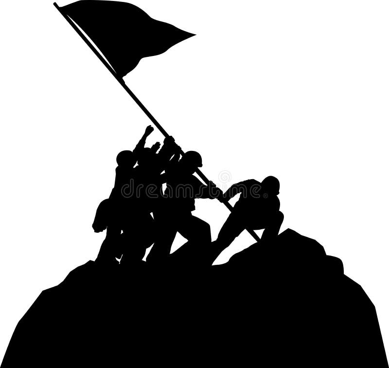 Iwo jima stock illustrations â iwo jima stock illustrations vectors clipart