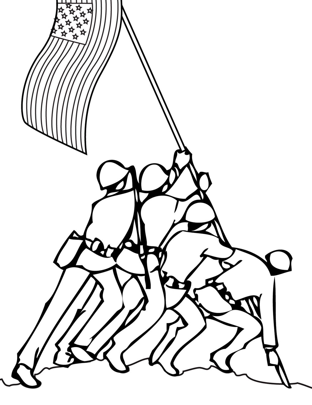 Veterans day coloring pages iwo jima memorial memorial day coloring pages flag coloring pages coloring pages for kids