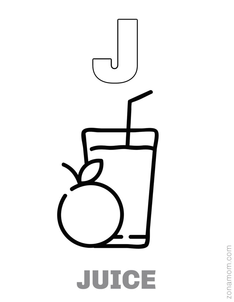 Free printable alphabet coloring pages