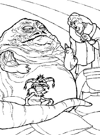 Star wars coloring page