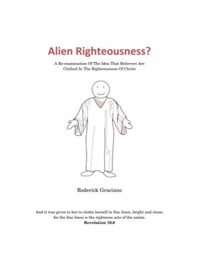 Alien righteousness