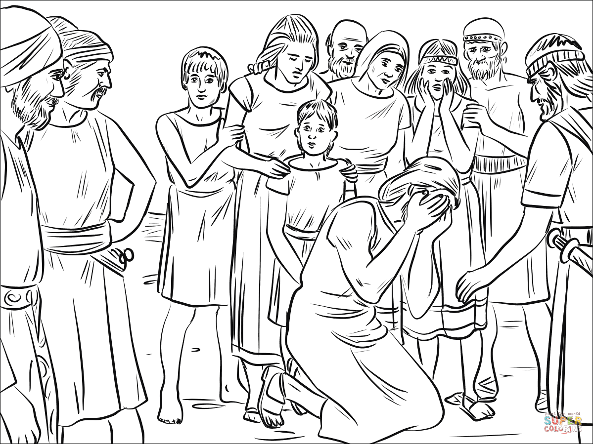 Achans sin coloring page free printable coloring pages