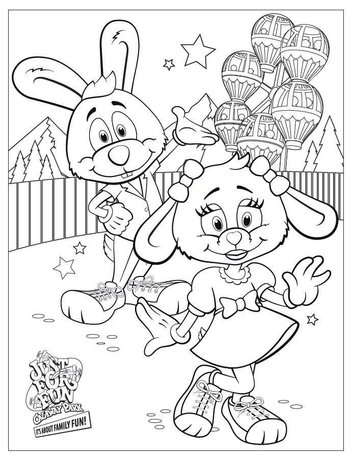 Jack and jill coloring sheet calaway park