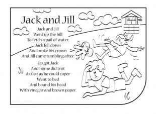 Jack and jill lyrics nursery rhymes activities nursery rhymes lyrics kids nursery rhymes