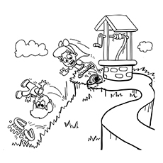 Top jack and jill coloring pages for your little one