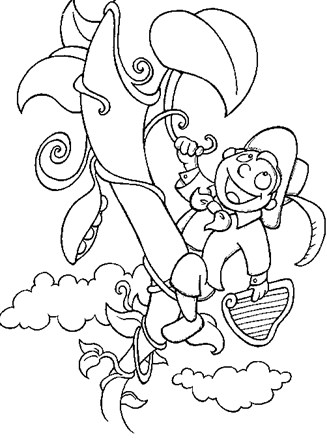 Fairy tales coloring page
