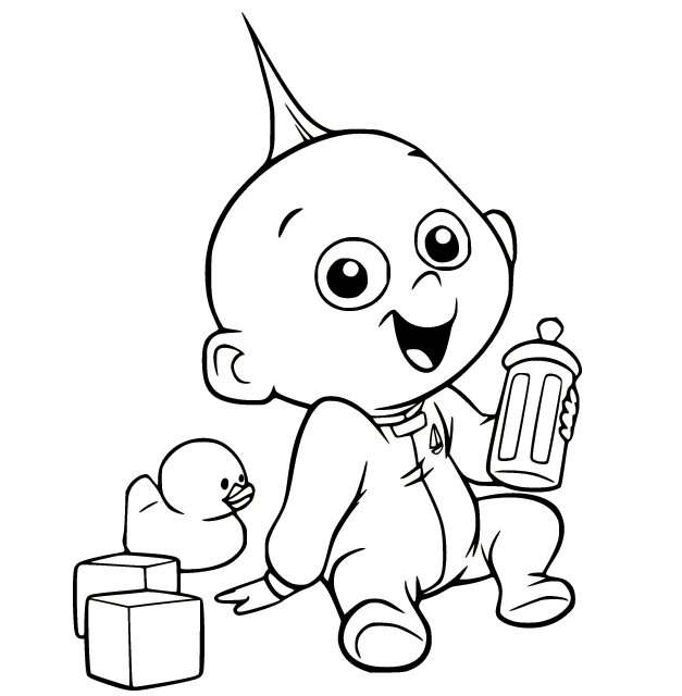 The incredibles coloring pages printable for free download