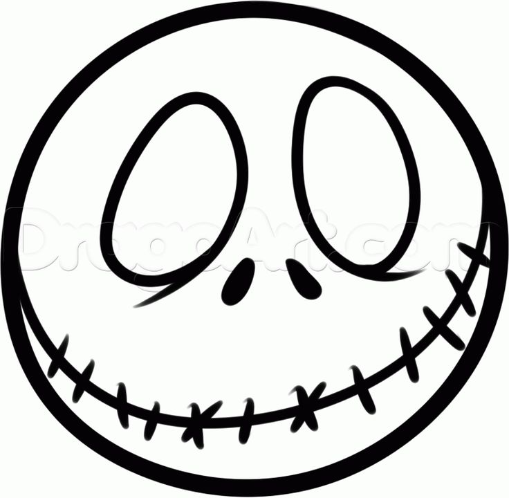 How to draw jack skellington for kids step by step â nightmare before christmas ornaments nightmare before christmas halloween nightmare before christmas tree