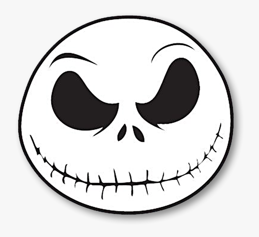 Jack skellington printable face