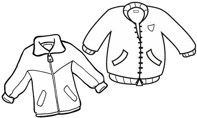 Jacket design coloring page coloring pages design jacket design