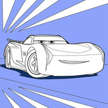 Cars jackson storm coloring pages