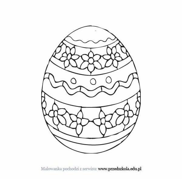 Pisanka kolorowanka darmowe kolorowanki i malowanki dla dzieci pisanka do druku easter egg coloring pag pattern coloring pag easter egg pattern