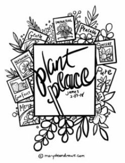 Plant peace james