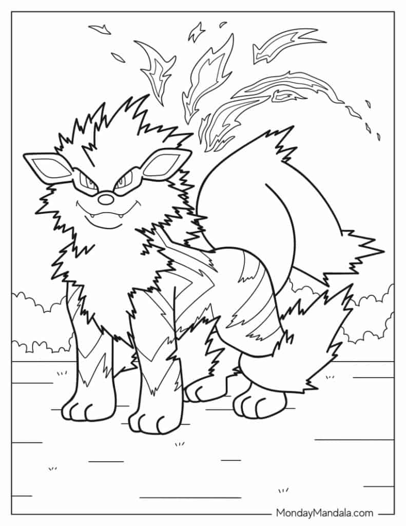 Pokemon coloring pages free pdf printables