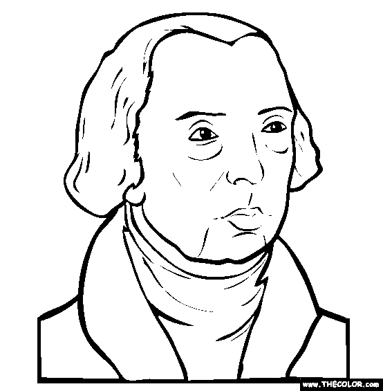 Presidents online coloring pages