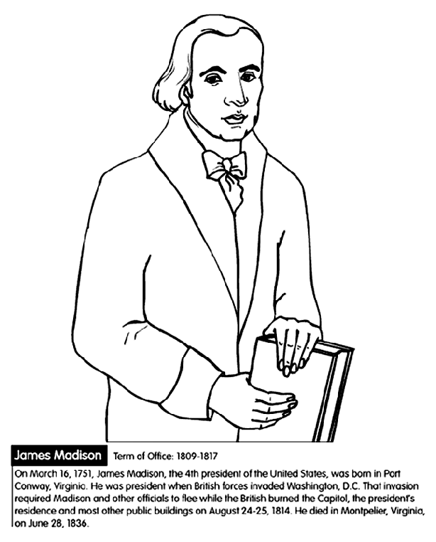 Us president james madison
