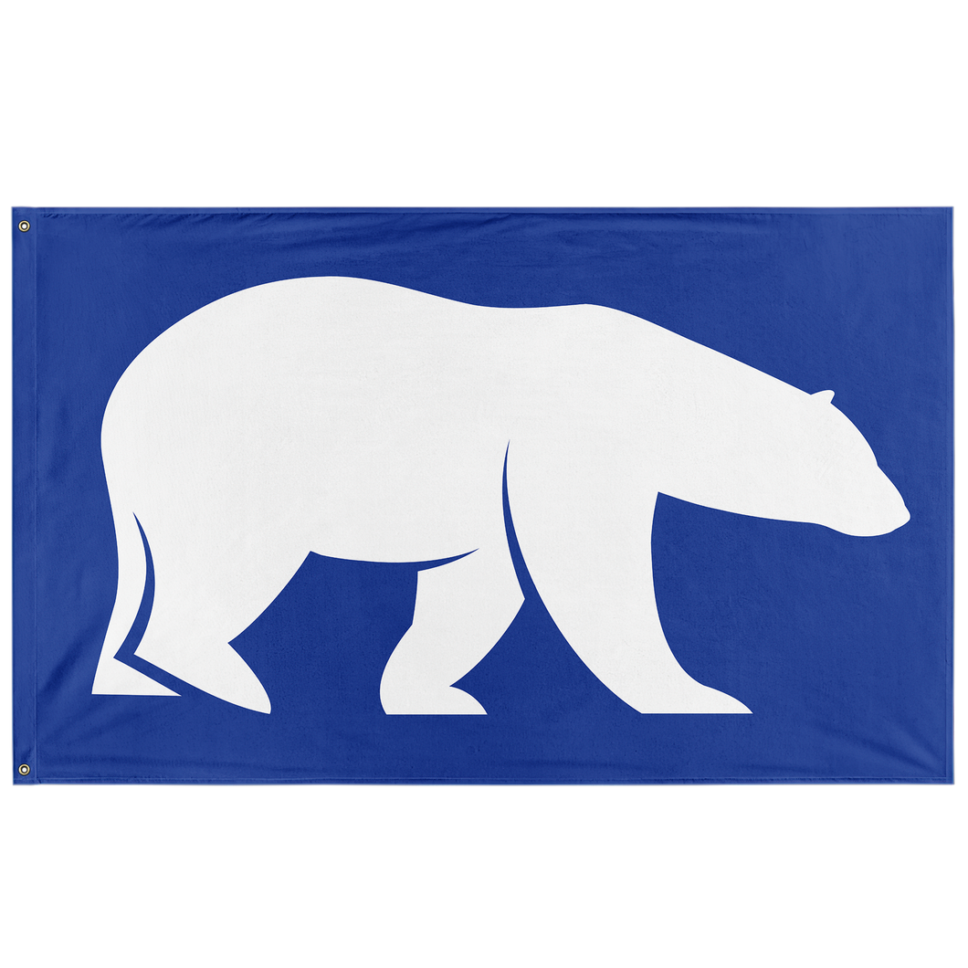 Jan mayen flag single