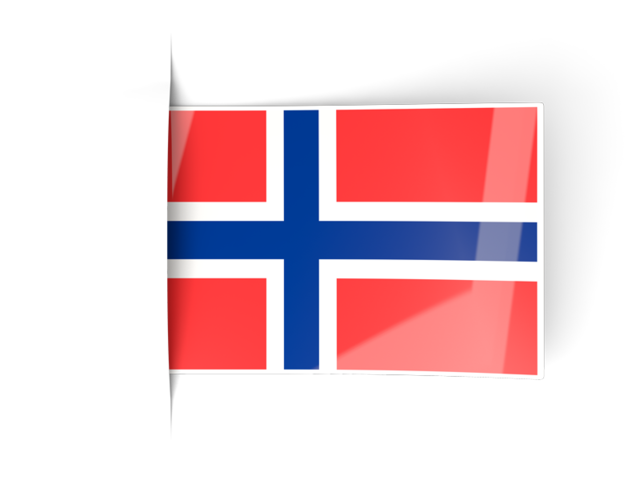 Flag labels illustration of flag of svalbard and jan mayen