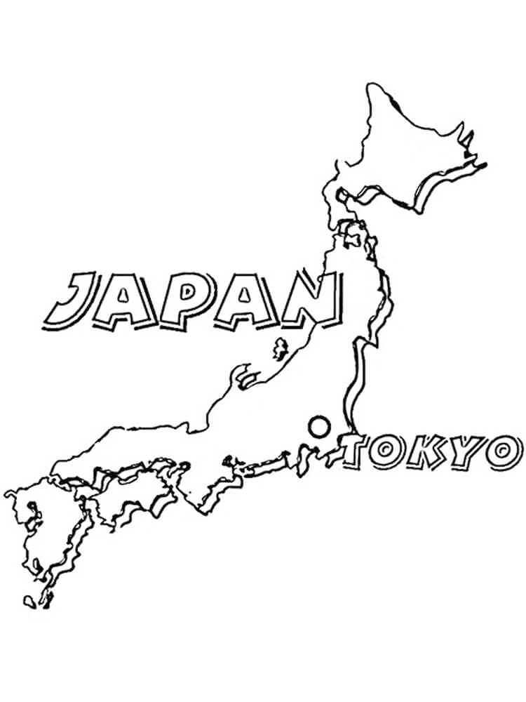Japan coloring pages