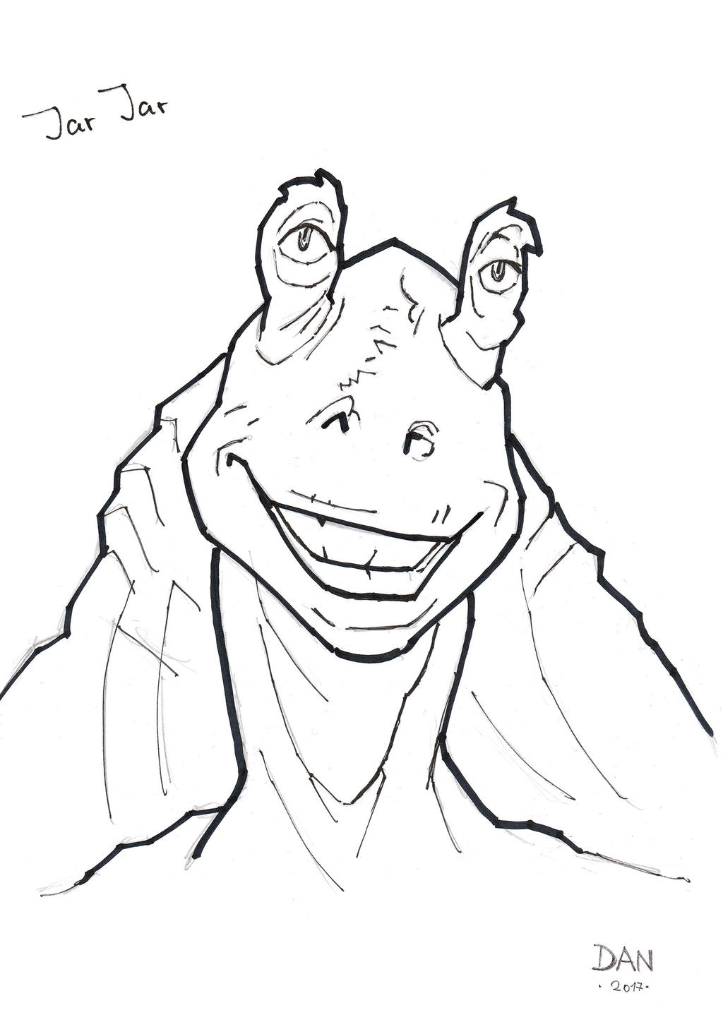 Jar jar binks by docflint on