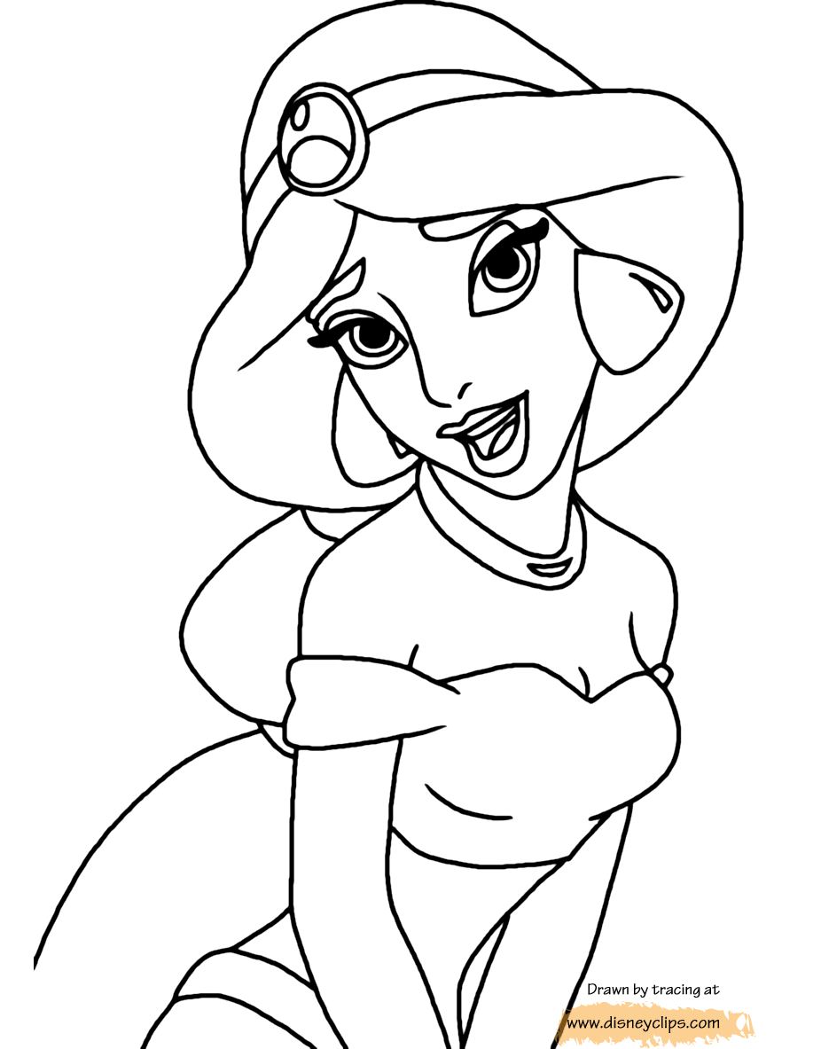 Aladdin coloring pages