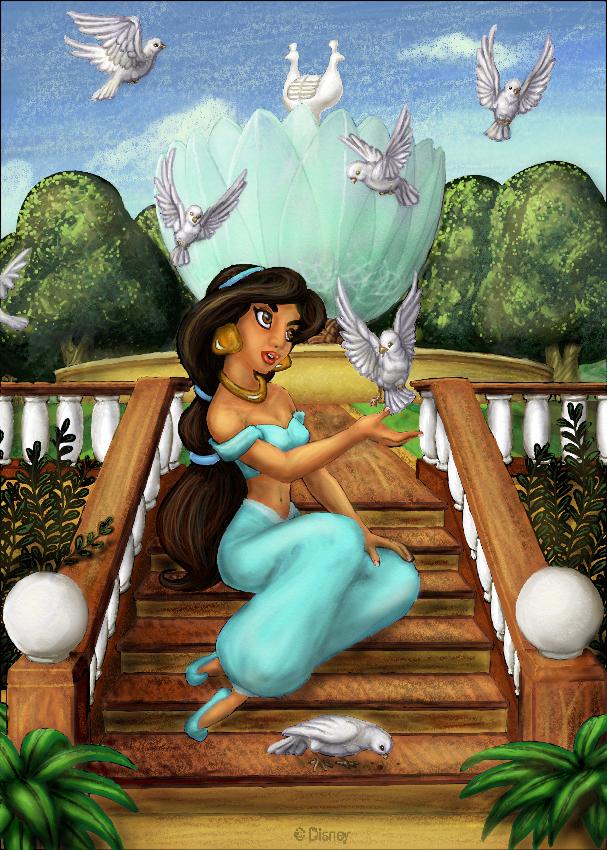 Disney princess coloring book project
