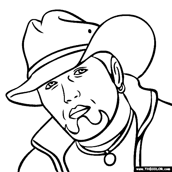 Jason aldean coloring page