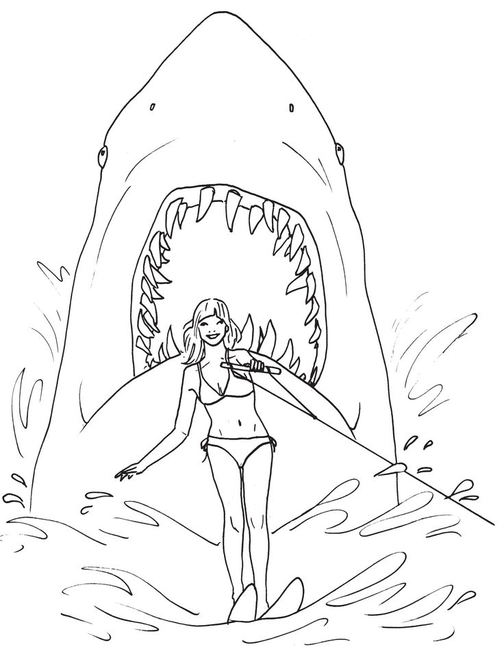 Clor jaws pictures shark coloring pages great white shark drawing coloring pages for boys