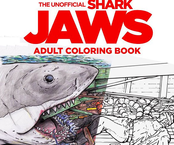 Jaws coloring book