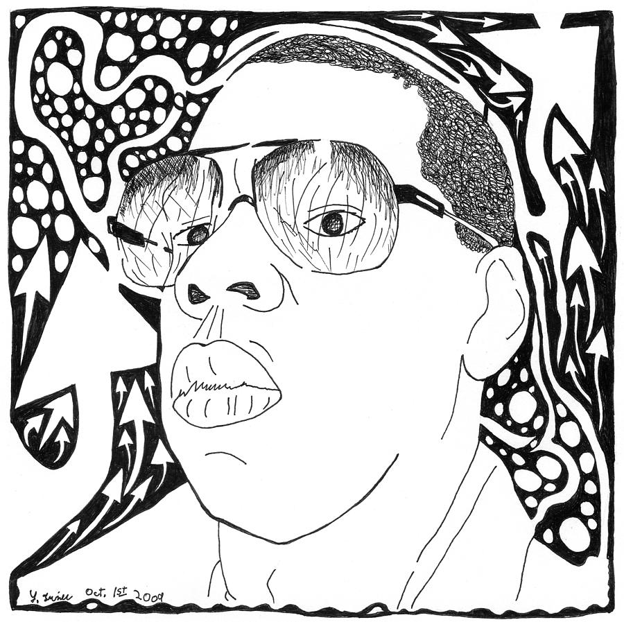 Maze portrait of jay