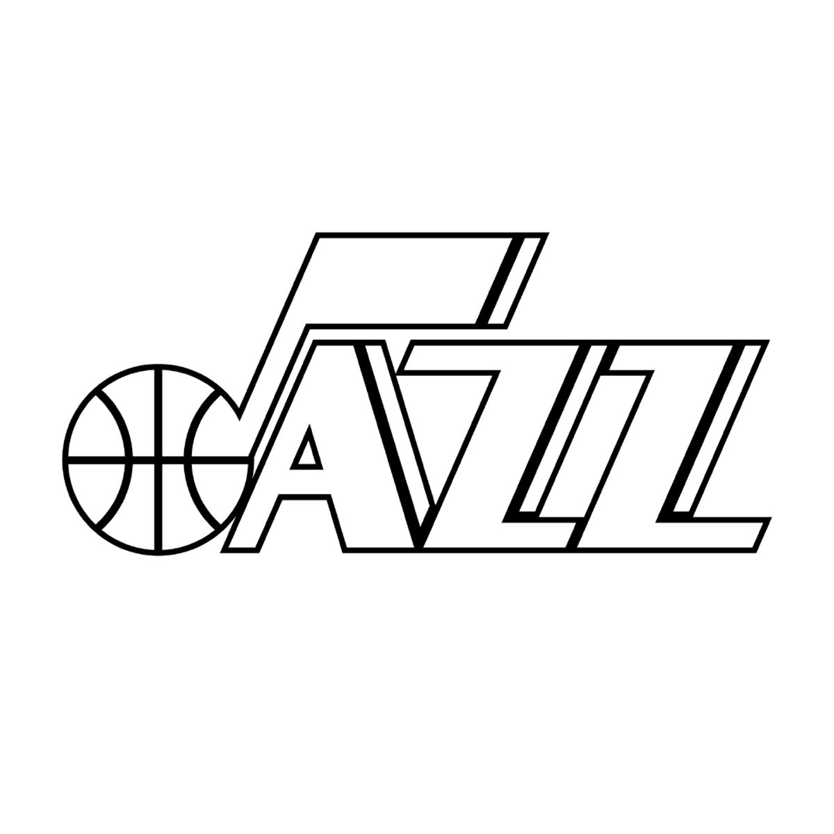 Printable utah jazz coloring pages pdf ideas