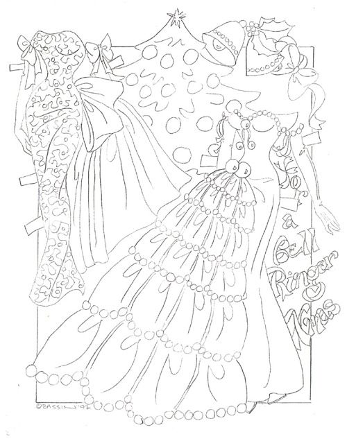 Jean anne by larry bassin paper dolls paper dolls clothing paper dolls printable