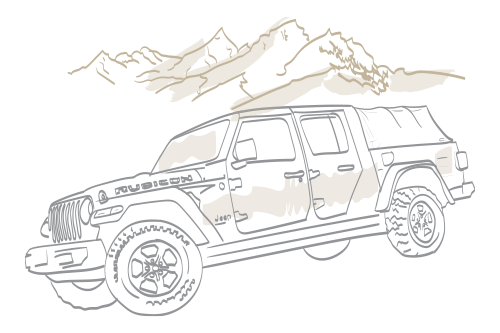 Truck bed covers jeep gladiator