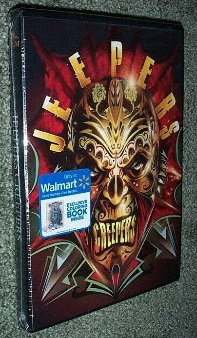 Jeepers creepers dvd with coloring book walmart for sale online
