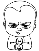 The boss baby coloring pages free coloring pages