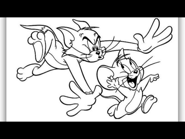 Tom and jerry tom and jerry cartoons best scene tom and jerry colouring ðâ craft