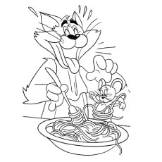 Top free printable tom and jerry coloring pages online
