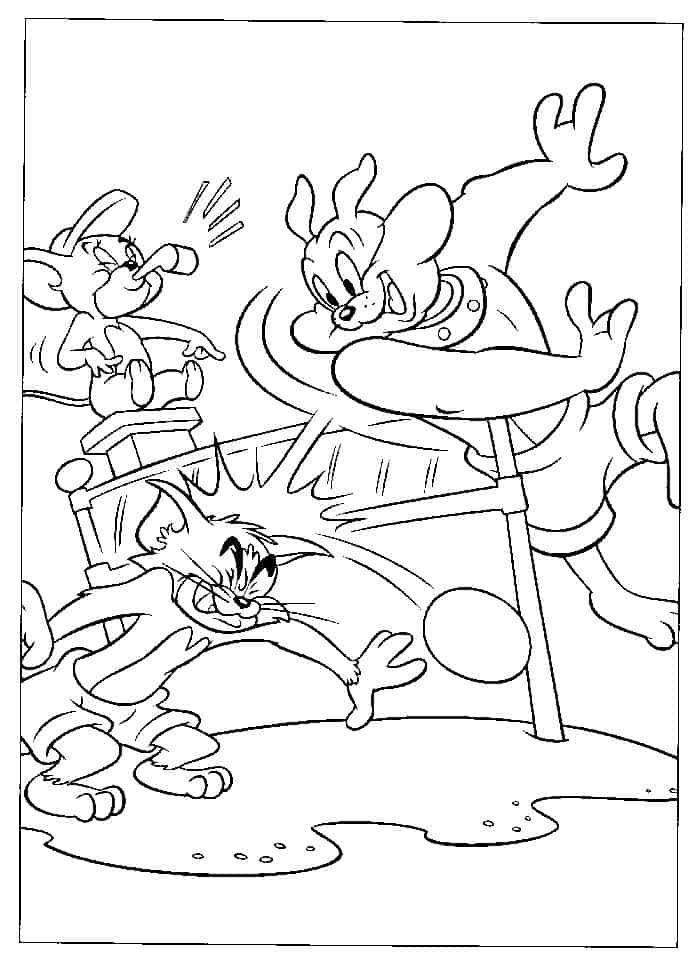 Tom and jerry spike coloring pages cartoon coloring pages coloring pages coloring books