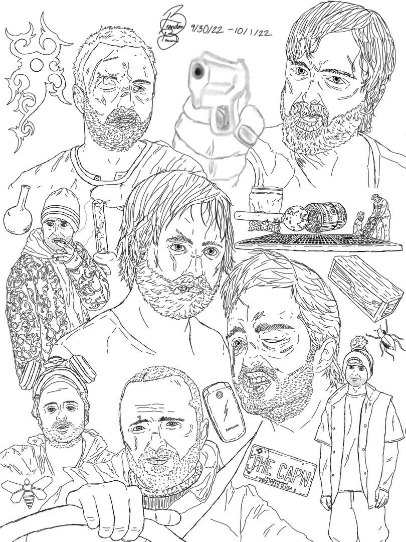 Fan art the tragedy of jesse pinkman rbreakingbad