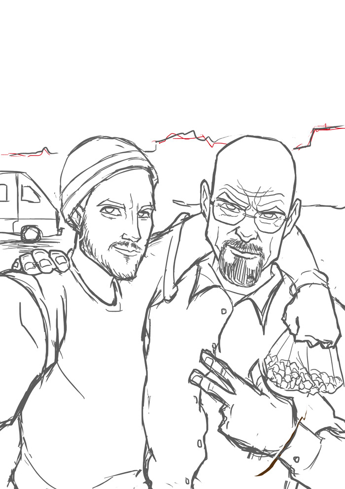 Breaking bad selfie