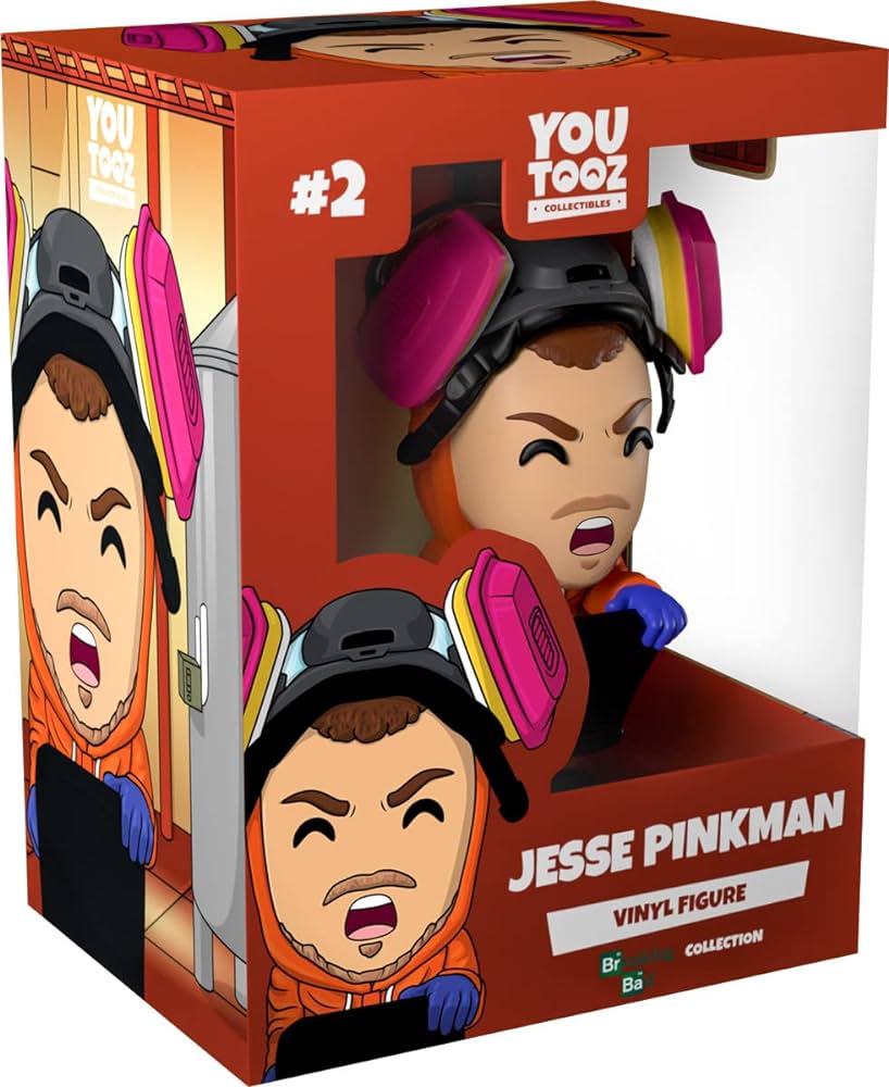 Youtooz breaking bad jesse pinkman vinyl figure breaking bad action figure jesse pinkman in the hazmat suit